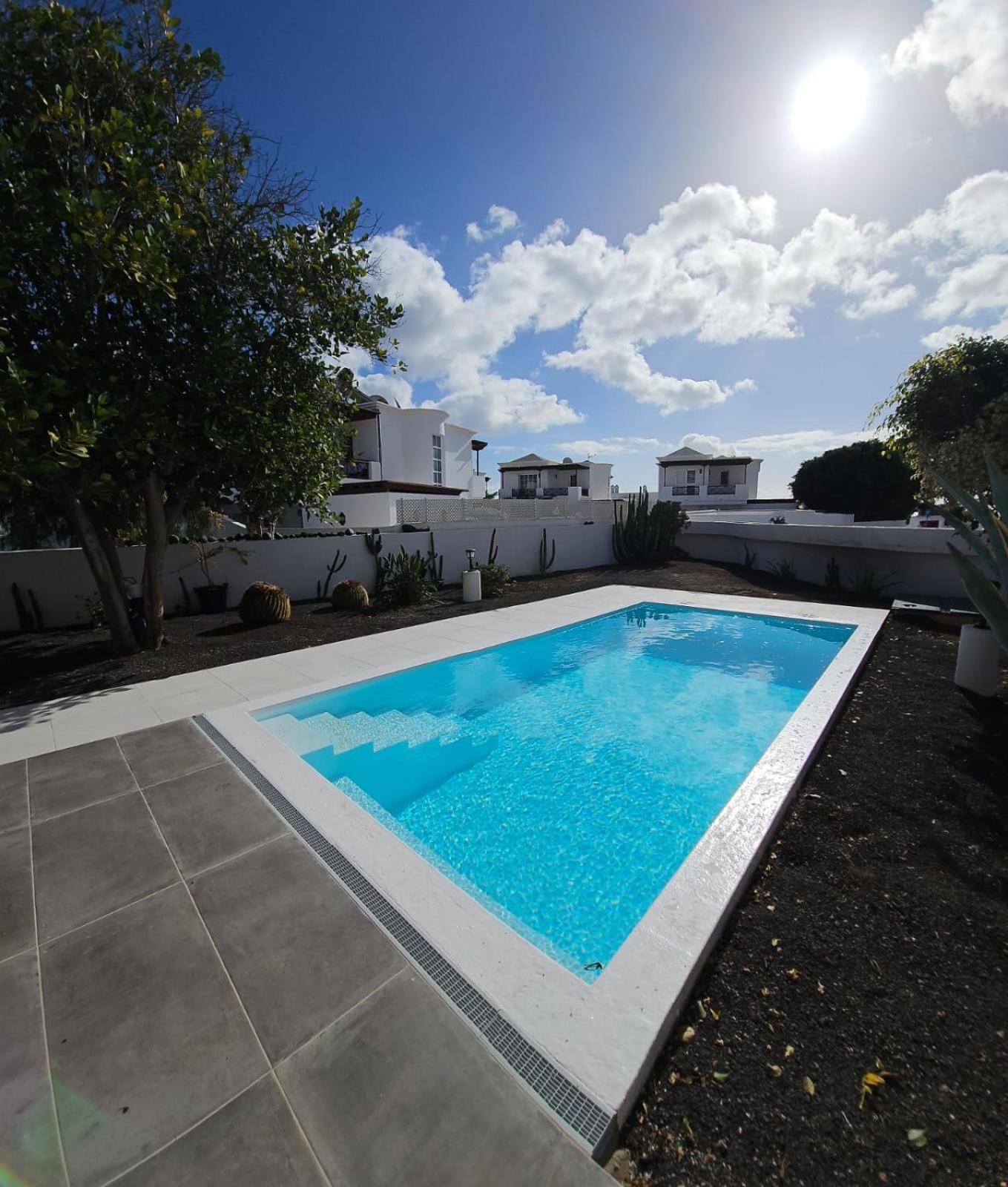 Villa Anna With Heated Pool Пуэрто дель Кармен Экстерьер фото